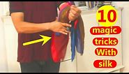 ( magic trick revealed *** (10 Silk Magic Tricks