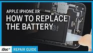 iPhone XR – Battery replacement [repair guide including reassembly]