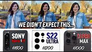 BEST Camera EVER? Xperia 1 IV vs iPhone 13 Pro vs S22 Ultra!