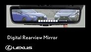 Lexus How-To: Digital Rearview Mirror | Lexus
