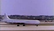 Convair XC-99 takeoff in color