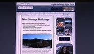 How To Buy Self Storage Building Units by Mini Storage Outlet