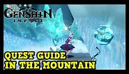 Genshin Impact In The Mountain Quest Guide (Dragonspine All 3 Shard Locations to Thaw out)