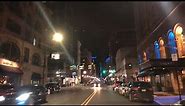 Street tour of Allentown at night