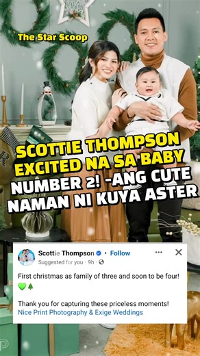 50K views · 568 reactions | Scottie Thompson baby na si Aster napaka cute! -Scottie at Jinky excited na sa baby number 2! #ScottieThompson | The STAR Scoop | Facebook