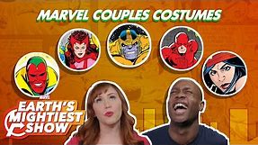Some extremely doable Marvel inspired couple's costume ideas for Halloween!