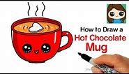 How to Draw a Mug of Hot Chocolate Easy