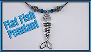Flat Wire Fish Necklace Tutorial