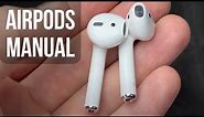 AirPods 2nd Generation Manual Set Up Guide