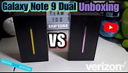 Samsung Galaxy Note 9 Unboxing (Ocean Blue & Lavender)