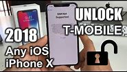 How To Unlock iPhone X From T-Mobile to Any Carrier