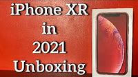 Apple iPhone XR (Product Red) 64GB Unboxing in 2021 [New Packaging]