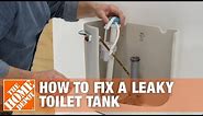 How to Fix a Leaky Toilet | How to Stop a Running Toilet Tank | The Home Depot