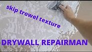 How to texture sheetrock easy hand texture design diy hand texture drywall repair using basic mud