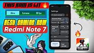 Best Gaming Rom For Redmi Note 7/7s In 2023 | Extreme + 60 Fps Bgmi | Best Custom Rom 🔥 For Lavender