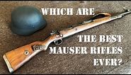 TOP 5 Best Mauser Military Bolt Action Rifles EVER!