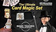 Magic Touches Ultimate Card Magic Set with Over 225 Incredible Card Tricks Revealed Through Step-by-Step Video Instructions, Ideal for All Skill Levels from Kids to Adults to Amateur Magicians