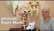 Make Paper Mache Sculptures and Masks