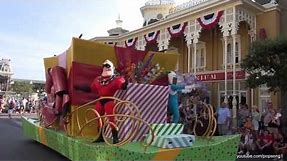 Move It! Shake It! Celebrate It! Street Party Magic Kingdom Walt Disney World HD 1080p
