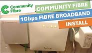 Community Fibre 1gb Install