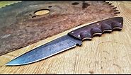 Making a Knife from an old Saw Blade