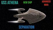 USS Athena 25th Century - NEW SHIP - | Star Trek Ship Battles - Bridge Commander