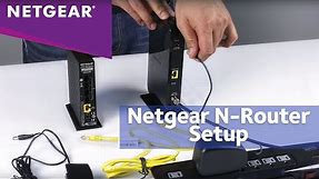 How to Install a NETGEAR Wireless N-Router with the Installation Assistant
