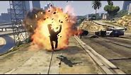 GTA V - EXPLOSIONS [Slow motion] #2