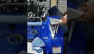 Installing ATV decals (factory replica) on a Yamaha Banshee
