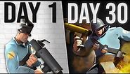 TF2: 30 Days of ONLY Soldier