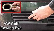Towing Eye Loop - Volkswagen Golf Mark 4