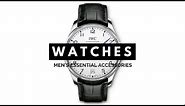 3 Watches Every Man Should Have - Dress, Chronograph, Diving, Sport - IWC, Rolex, Omega, Nomos