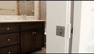 INOX: Privacy Barn Door Lock