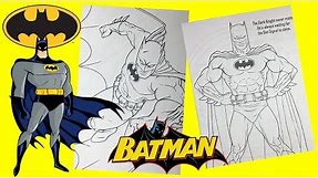 Batman DC Comics Coloring Book for kids