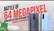 Realme XT vs Redmi Note 8 pro Camera | The Battle of 64 Megapixels