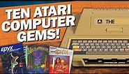 10 Atari 8-bit Computer Games You MUST PLAY on THE400 Mini!