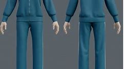 Squid Game Player 067 Female Tracksuit - 3D Model by vicky180
