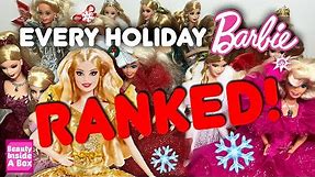 Every Holiday Barbie RANKED 1988-2020