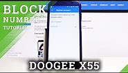 How to Block Number in DOOGEE X55 – Blacklist