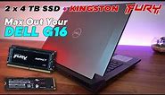 Dell G16 SSD and RAM Upgrade