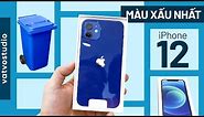 Mở hộp iPhone 12 Xanh Blue mới: có xấu như trên ảnh?