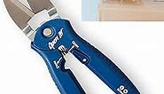 Zibra Open-It! All-In-One Multi Tool with Heavy-Duty Scissors, Box Cutter, Screwdriver, and Package Opener, Blue