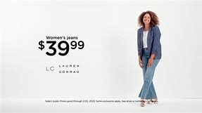 Kohl's TV Spot, 'The Perfect Fit: Sonoma, Lee and Lauren Conrad Jeans'