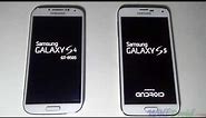 Samsung Galaxy S5 Vs Samsung Galaxy S4 Booting Time
