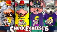 Evolution of Chuck E Cheese! | Chuck E Cheese Character History