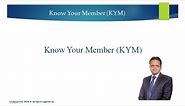 Know Your Member (KYM): ICAI
