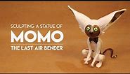 Making MOMO From Polymer Clay | The Last Air Bender | Relaxing Sculpting Video