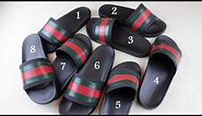 CAN YOU TELL THE DIFFERENCE? How to spot fake Gucci flip flops