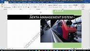 NEKTA MANAGEMENT SYSTEM (KCSE COMPUTER PROJECT 2022)