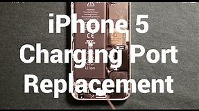 iPhone 5 Charging Port Replacement How To Change